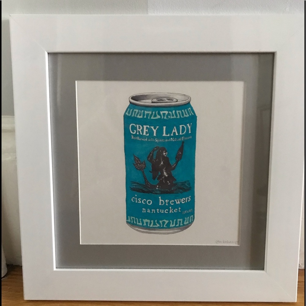 Original ackvhamps print of cisco brewers Grey Lady